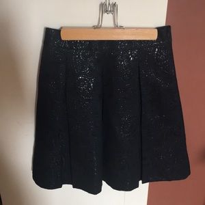 Banana Republic Black Skirt Beautiful Pattern
